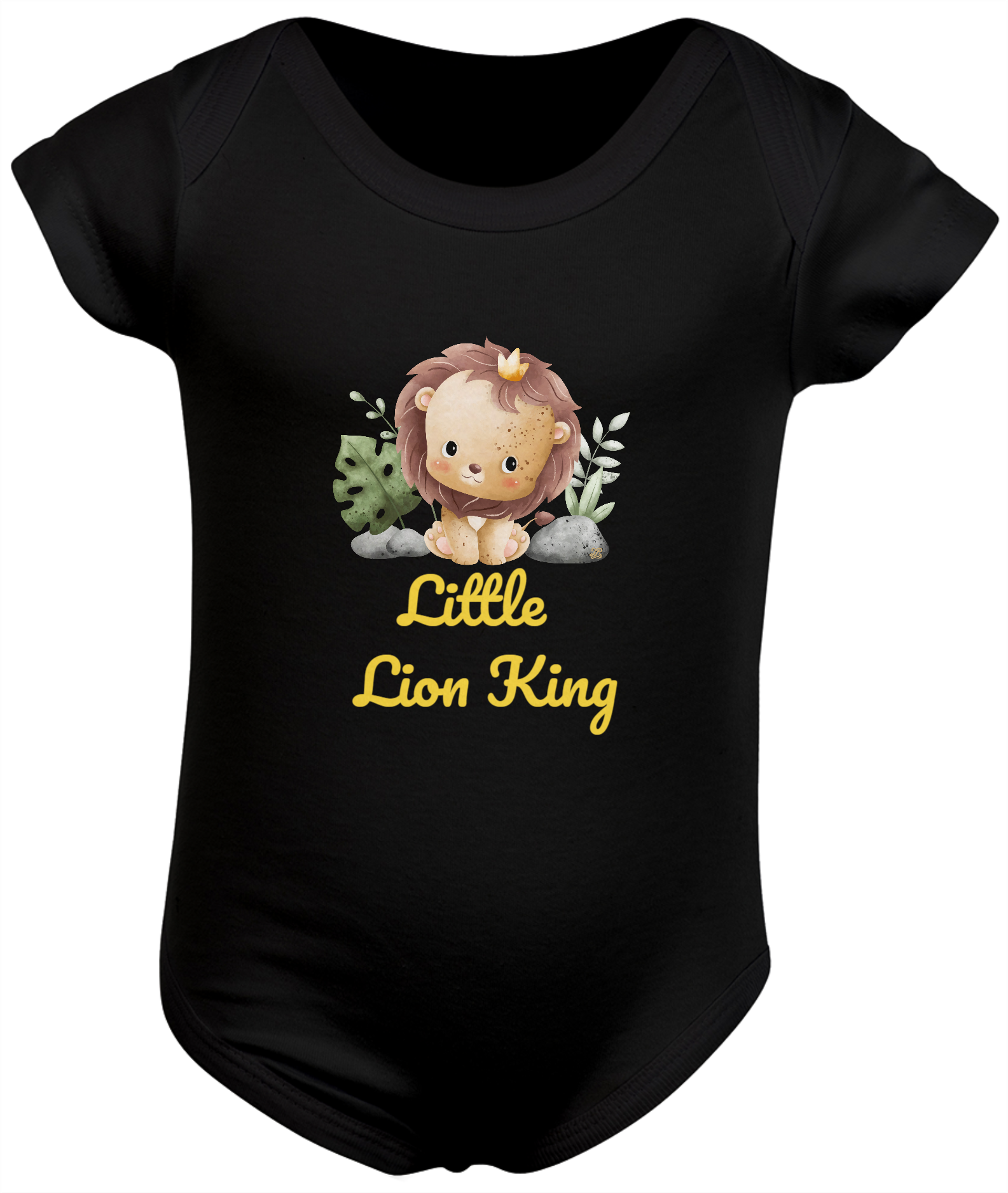 Body Infantil_Leãozinho Rei_Little Lion King