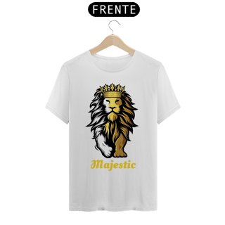 Nome do produto T-Shirt Quality_Leão Majestoso - Majestic Lion
