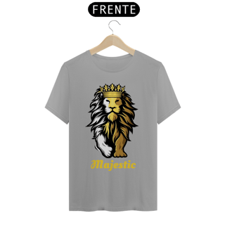 Nome do produto T-Shirt Quality_Leão Majestoso - Majestic Lion