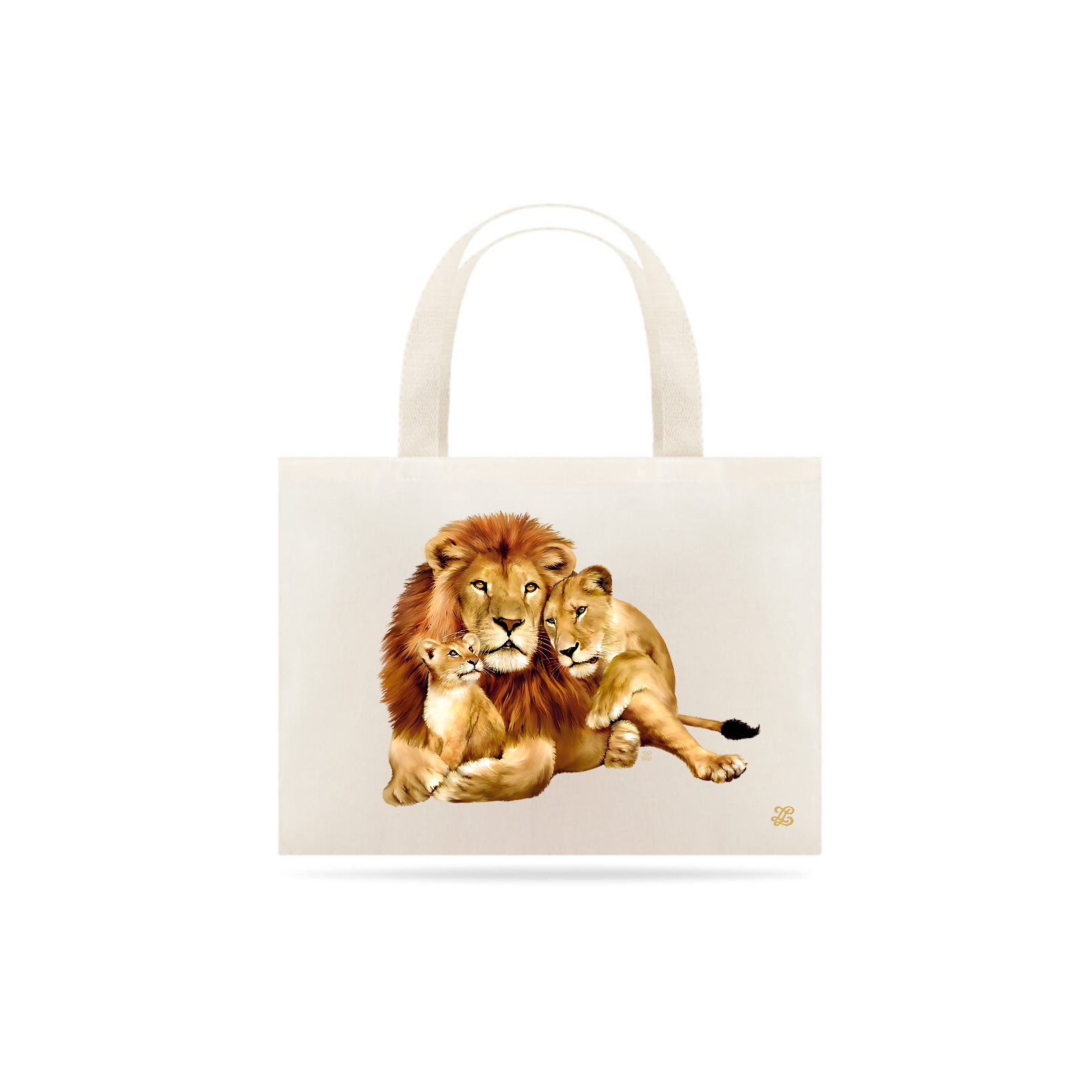 EcoBag_Lion Family