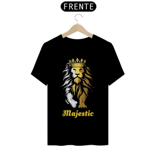 Nome do produto T-Shirt Quality_Leão Majestoso - Majestic Lion