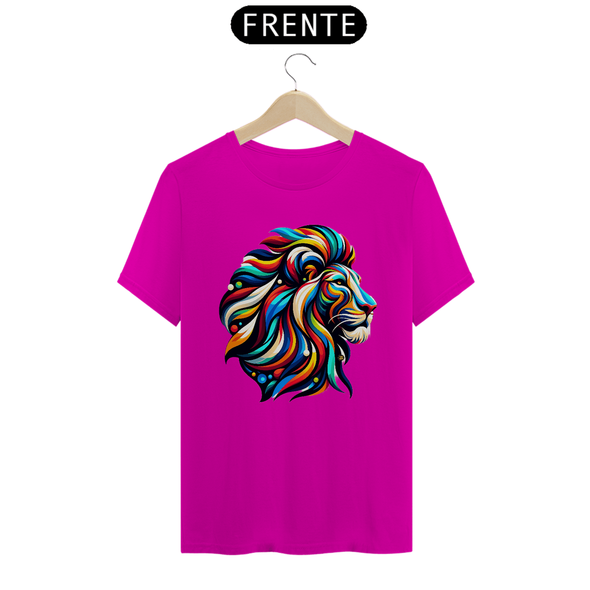 Nome do produto: 04 ( LL ) Leão Colorido - Colorful Lion