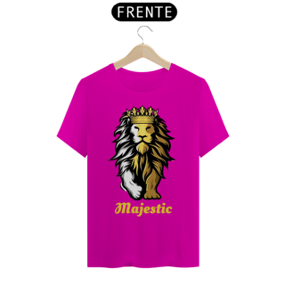 Nome do produto T-Shirt Quality_Leão Majestoso - Majestic Lion