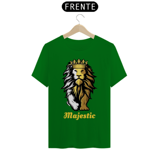 Nome do produto T-Shirt Quality_Leão Majestoso - Majestic Lion