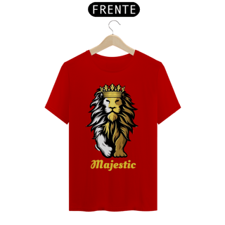 Nome do produto T-Shirt Quality_Leão Majestoso - Majestic Lion