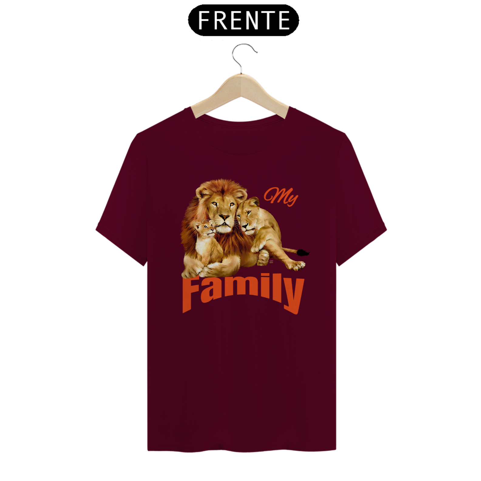 T-Shirt Quality_Minha Família_My Family