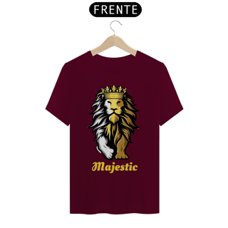 Nome do produto T-Shirt Quality_Leão Majestoso - Majestic Lion