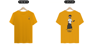 Nome do produto camiseta classica com desenho atras e frente