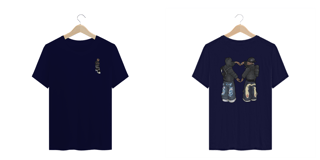 Nome do produto Camiseta Plus Size com desenho estilo skatista