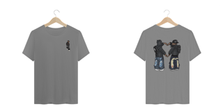 Nome do produto Camiseta Plus Size com desenho estilo skatista