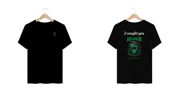 Alien hip hop camiseta streetwear