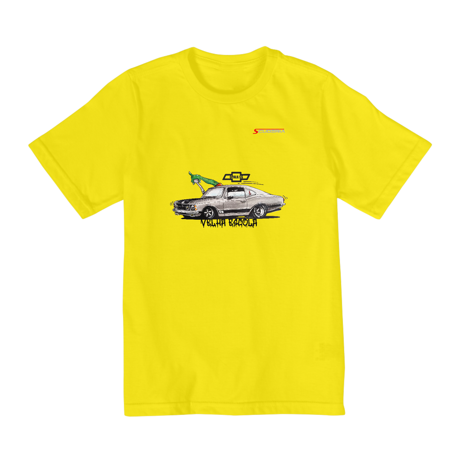 T-Shirt Quality Infantil (10 a 14) Opala SS Ghost Scuderia