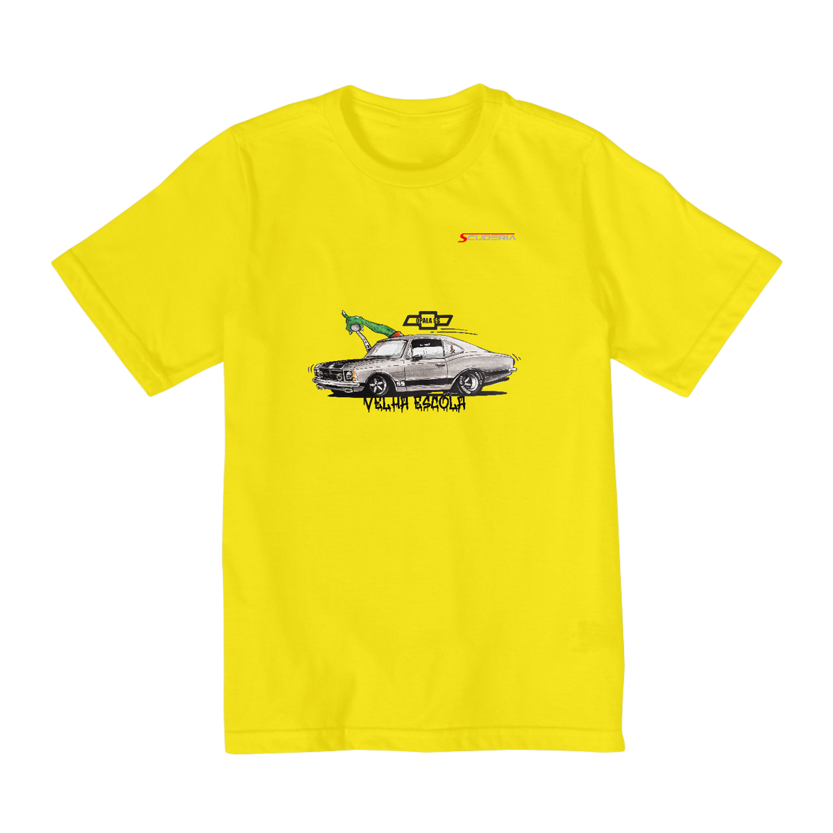 Nome do produto: T-Shirt Quality Infantil (10 a 14) Opala SS Ghost Scuderia