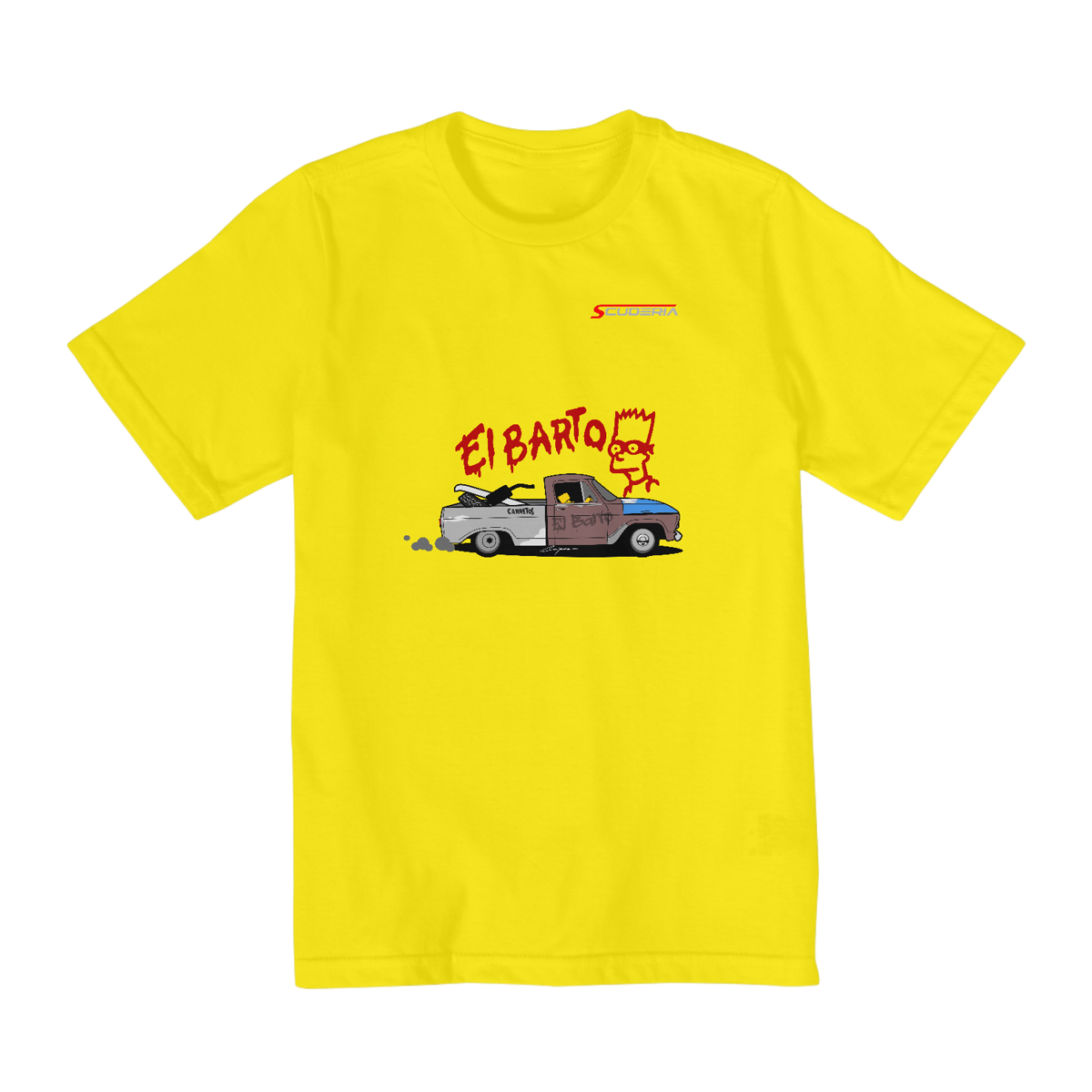 Nome do produto: Quality Infantil (10 a 14) C10 Fuçada El Barto Scuderia