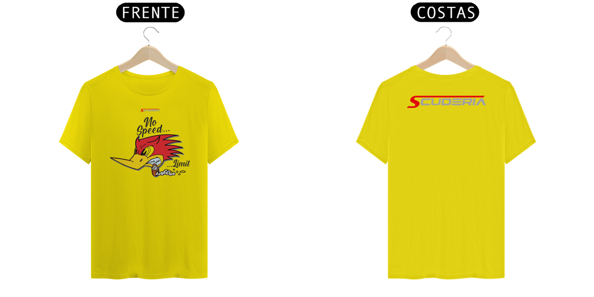 Nome do produto: T-Shirt Classic Pica Pau No Speed Limit Scuderia
