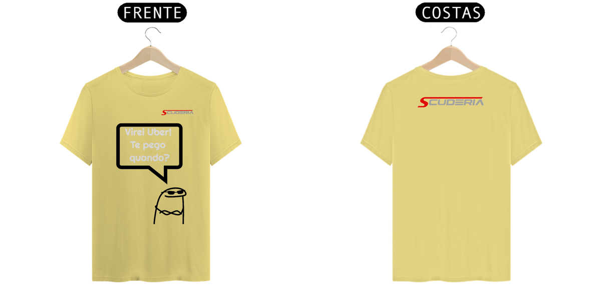 Nome do produto: T-Shirt Estonada Frases e Memes Uber Scuderia
