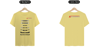 Nome do produto T-Shirt Estonada Linha do Tempo Frente Golf GTI Scuderia
