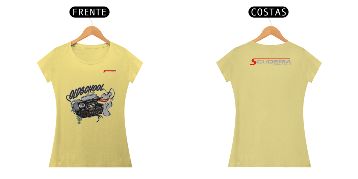 Nome do produto: Baby Long Estonada Conjunto Old School (Toca Fitas TKR + Tojo) Scuderia