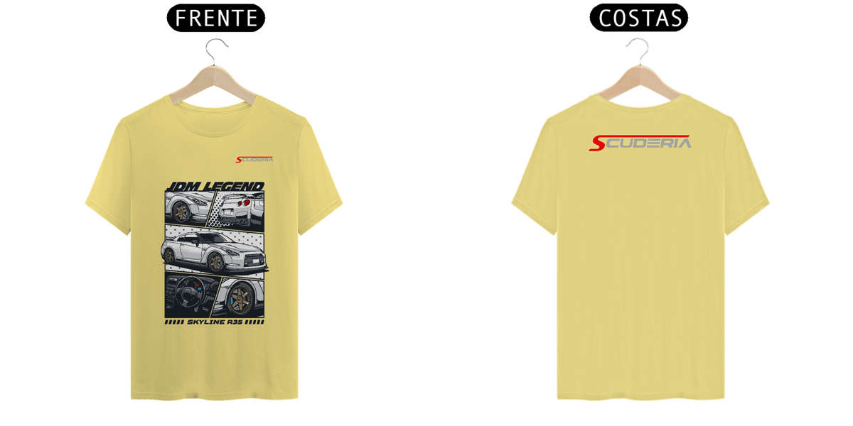 Nome do produto: T-Shirt Estonada Skyline JDM Legend Scuderia