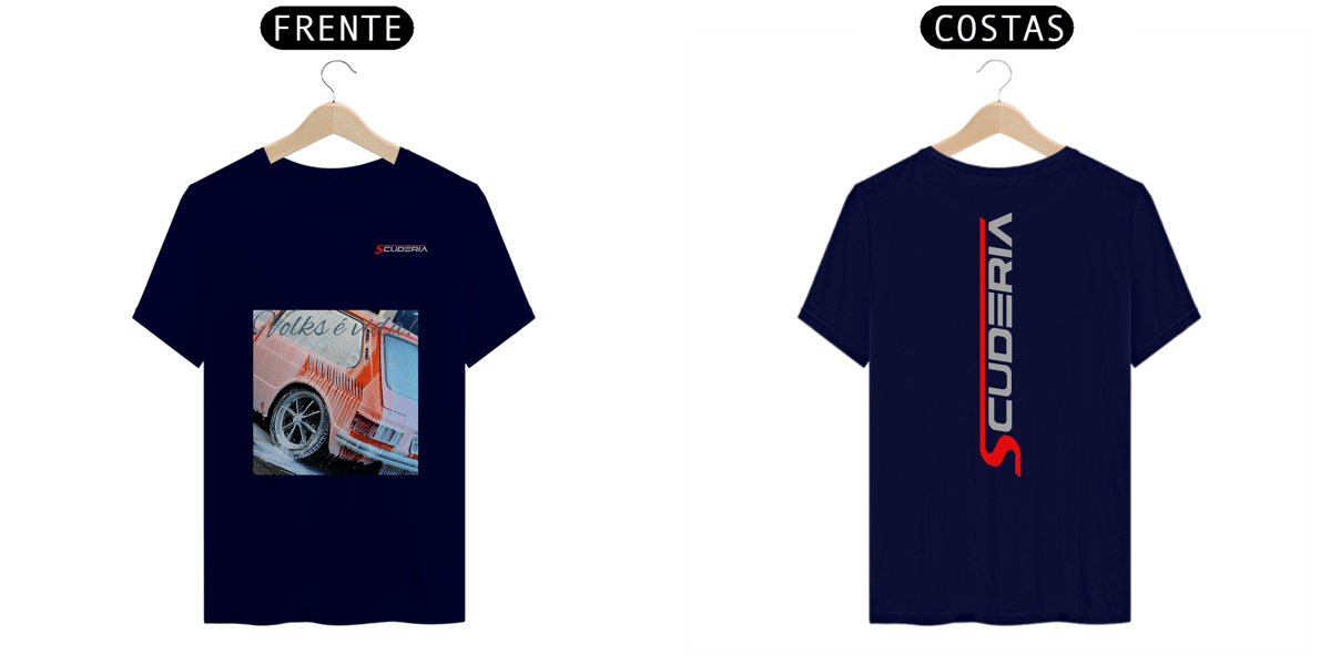 Nome do produto: T-Shirt Quality Brasa Cavernosa Volks é Vida Scuderia