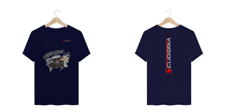 Nome do produto T-Shirt Plus Size Conjunto Old School (Toca Fitas TKR + Tojo) Scuderia
