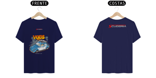 Nome do produto T-Shirt Classic Coleção Volks Day Fusca Azul Scuderia