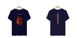 Nome do produto T-Shirt Plus Size Turbine Heart Scuderia