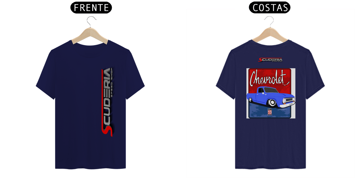Nome do produto: T-Shirt Classic Logo 3D C10 Scuderia