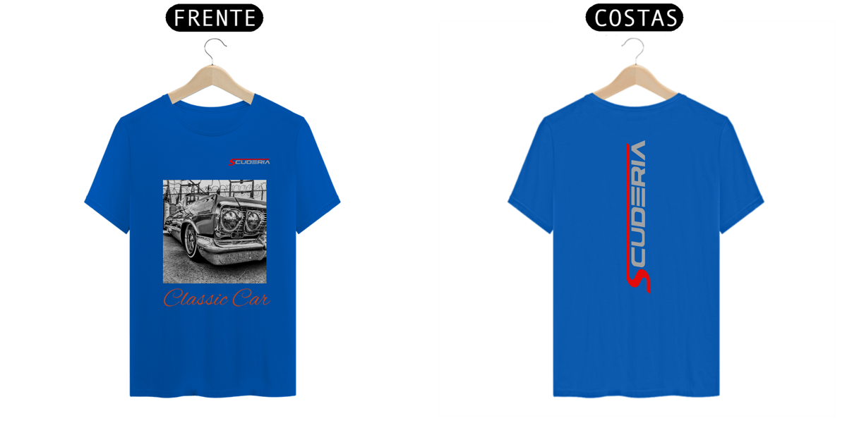 Nome do produto: T-Shirt Quality Classic Car