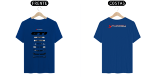 Nome do produto T-Shirt Classic Linha do Tempo Frente Golf GTI Scuderia
