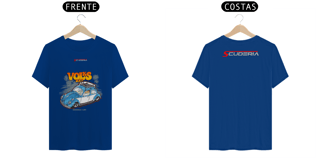 Nome do produto T-Shirt Classic Coleção Volks Day Fusca Azul Scuderia