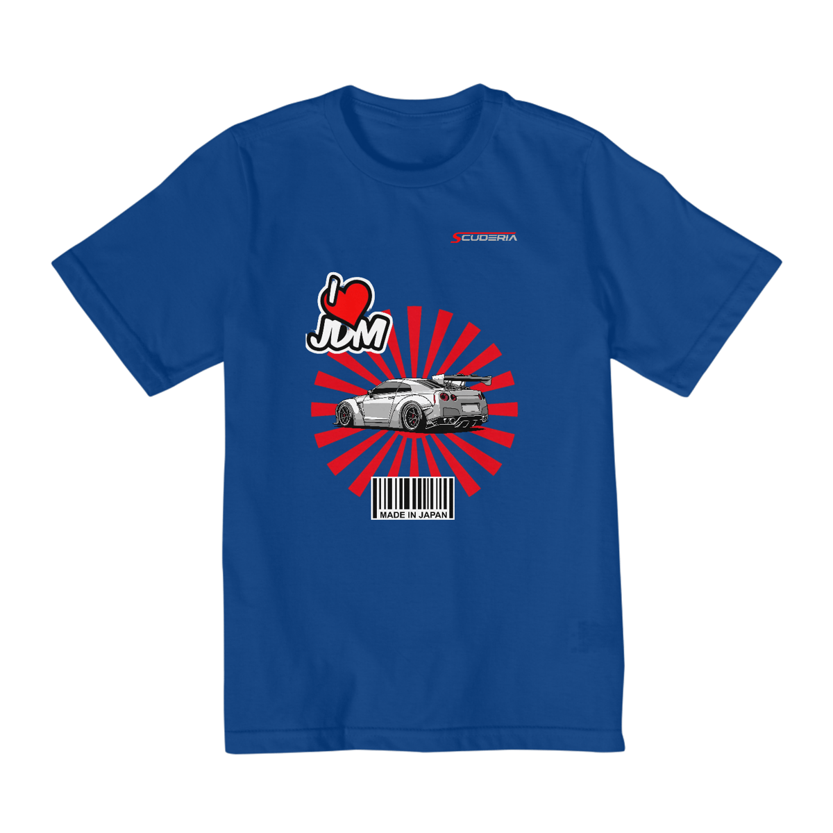 Nome do produto: Quality Infantil (10 a 14) I Love JDM GTR Scuderia
