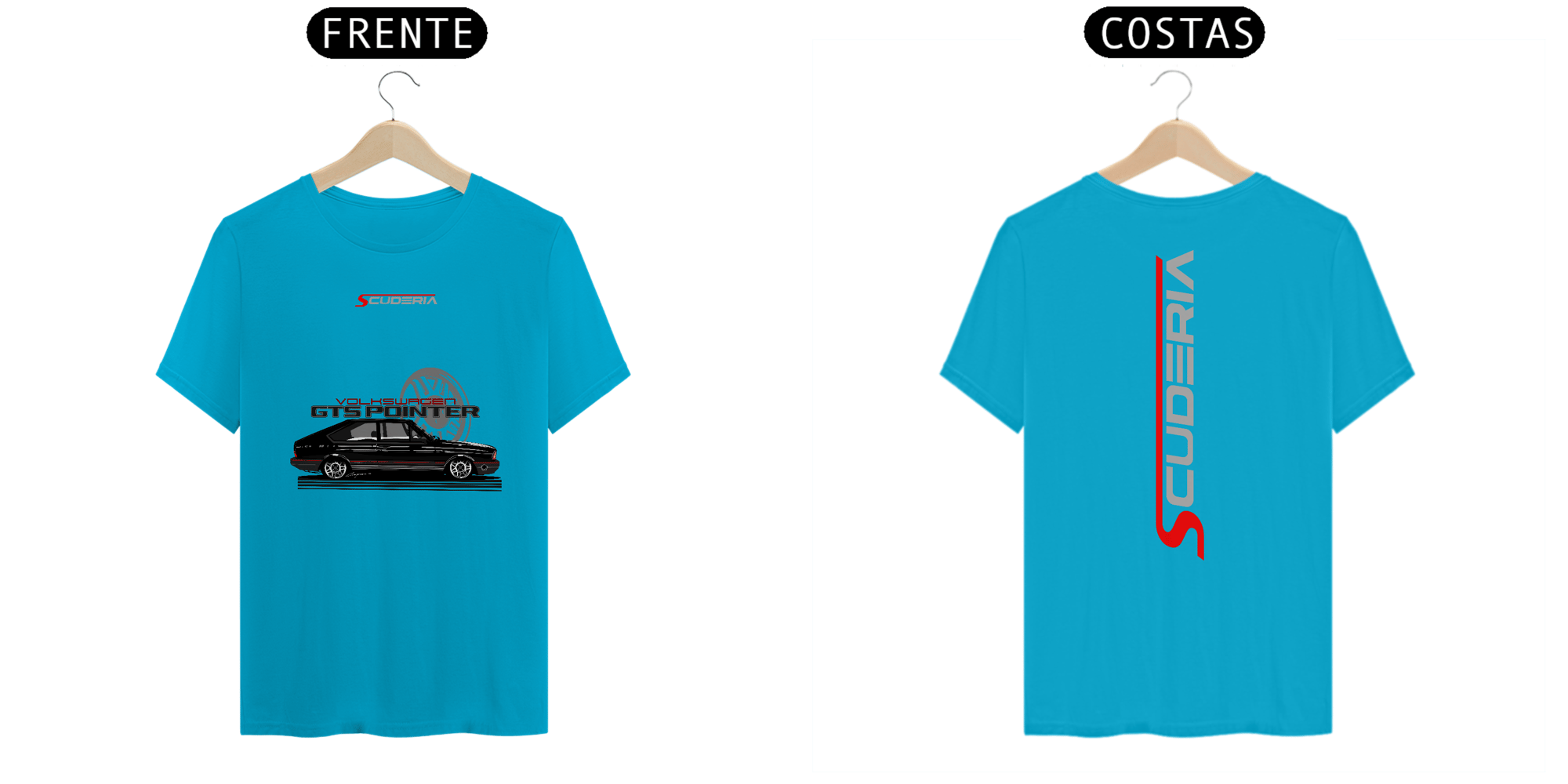 T-Shirt Classic Coleção Anos 80 Passat GTS Pointer Scuderia