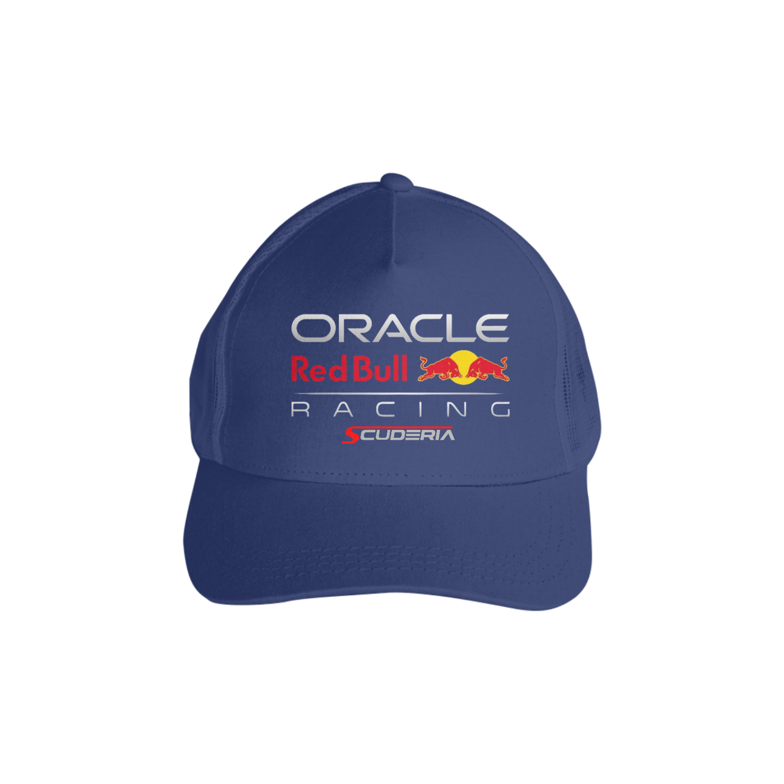 Boné Prime com Tela Oracle Red Bull Racing Scuderia