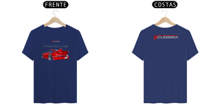 Nome do produto T-Shirt Pima Porsche Vintage Scuderia