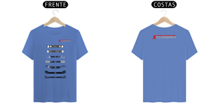 Nome do produto T-Shirt Estonada Linha do Tempo Frente Golf GTI Scuderia