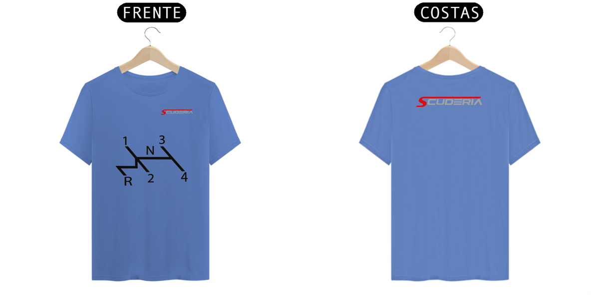 Nome do produto: T-Shirt Estonada Câmbio Volks Scuderia