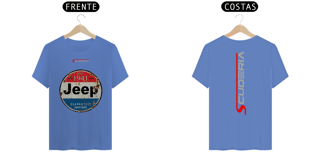 Nome do produto T-Shirt Estonada Placa Jeep Vintage Scuderia