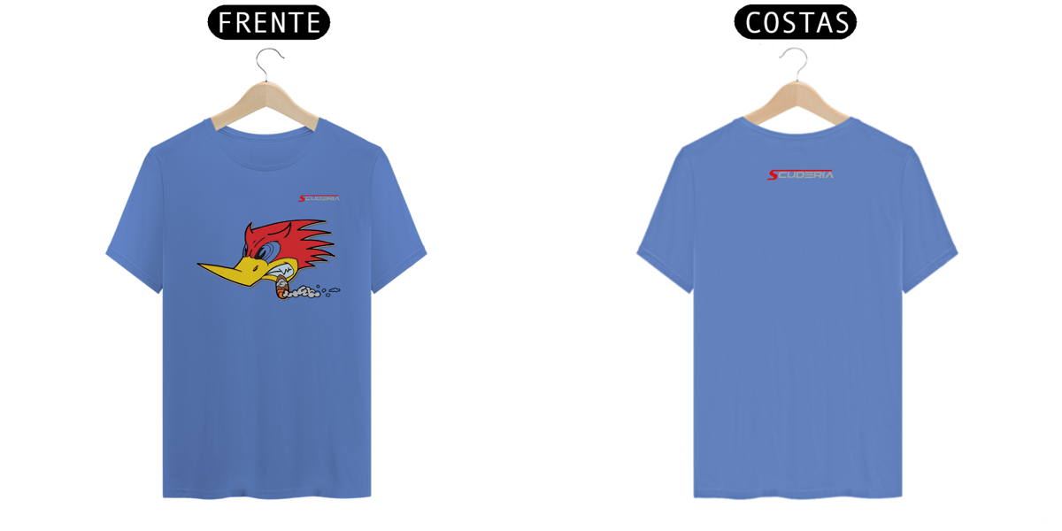 Nome do produto: T-Shirt Estonada Pica Pau Furioso Scuderia