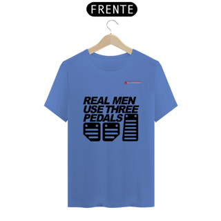 Nome do produto T-Shirt Estonada Real Men Use Three Pedals Scuderia