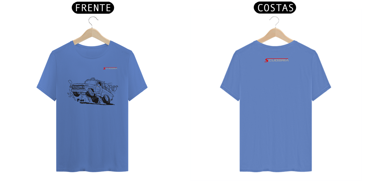Nome do produto: T-Shirt Estonada F100 Cartoon Scuderia
