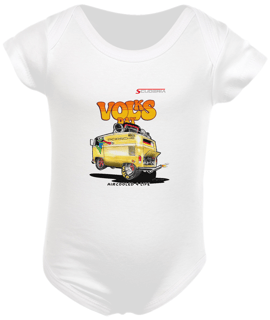 Nome do produto Body Infantil Coleção Volks Day Kombi Porsche Scuderia