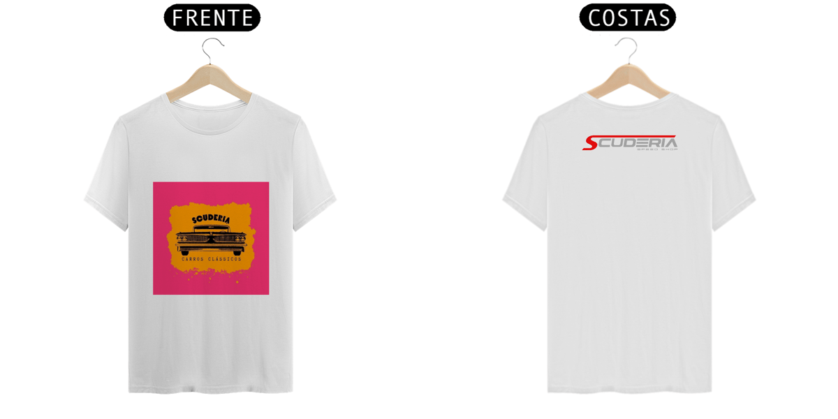Nome do produto: T-Shirt Prime Carros Clássicos Scuderia