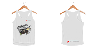 Nome do produto Regata Feminina UV Sport Dry Conjunto Old School (Toca Fitas TKR + Tojo) Scuderia