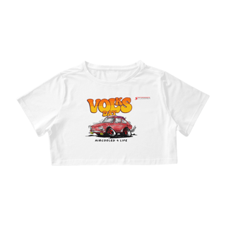 Nome do produto Cropped Coleção Volks Day TL Scuderia