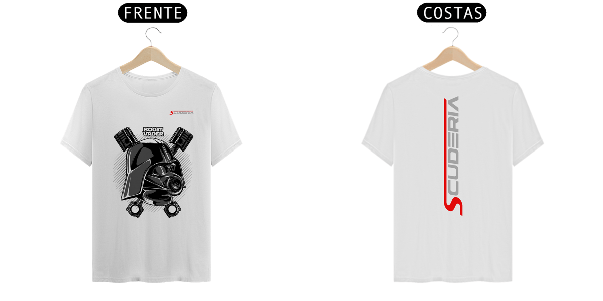 Nome do produto: T-Shirt Quality Booster Vader Scuderia