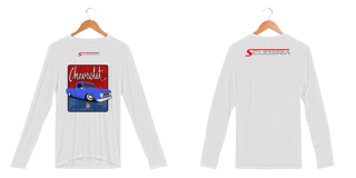 Nome do produto Manga Longa Sport Dry UV Coleção Anos 70 C10 Azul Scuderia