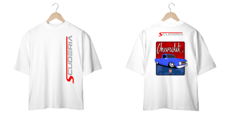 Nome do produto Camiseta Oversized Coleção Anos 70 C10 Azul Scuderia