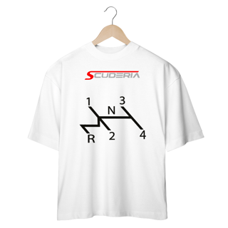 Nome do produto Camiseta Oversized Câmbio Air Cooled Scuderia