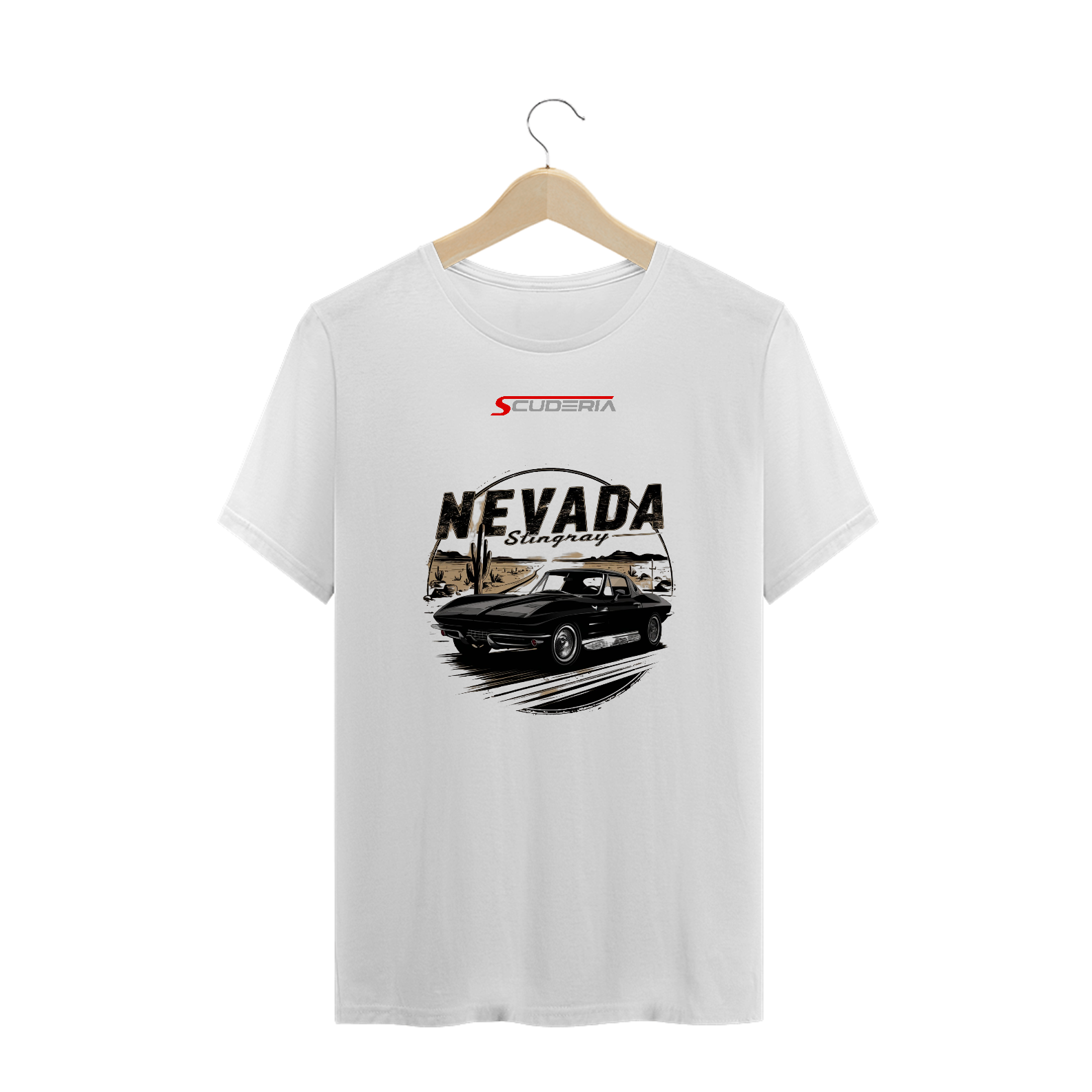 T-Shirt Plus Size Corvette Stingray Nevada Scuderia